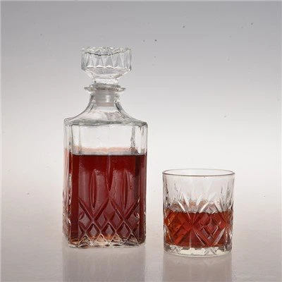 1500ML Gloine Criostail Sciathán Fíon Uisceadáin