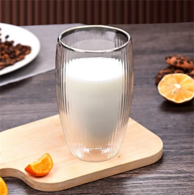 Corn Gloine Balla Dúbailte Gloine Ard-Borosilicate